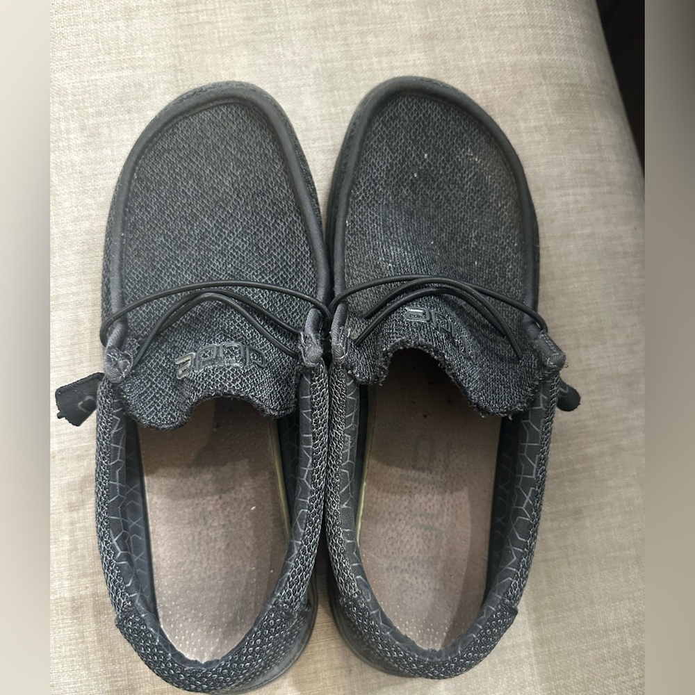 Hey Dude Men’s Black Shoes